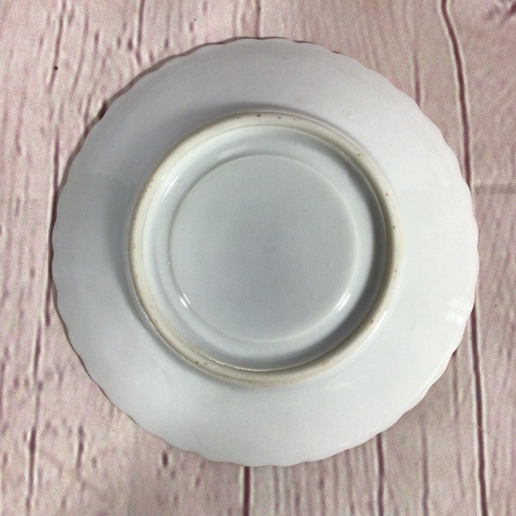 Vintage 1950’s Hand Painted Paneled Portrait Cup and Saucer Set Occupied Japan - Picture 7 of 10